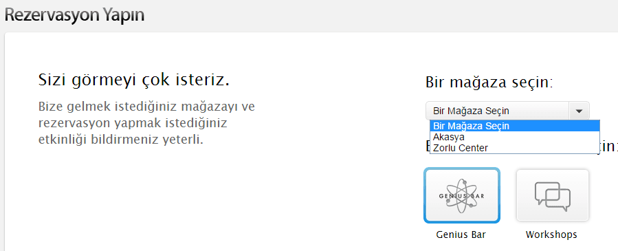 apple randevu - Apple Store Akasya A&ccedil;ıldı