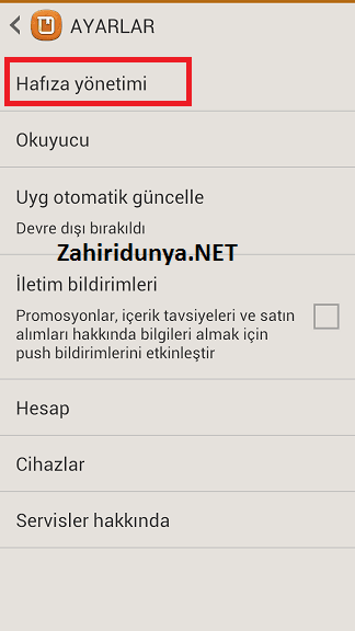 5 - Samsung HUB'dan İndirilen Kitaplar Nasıl Silinir?
