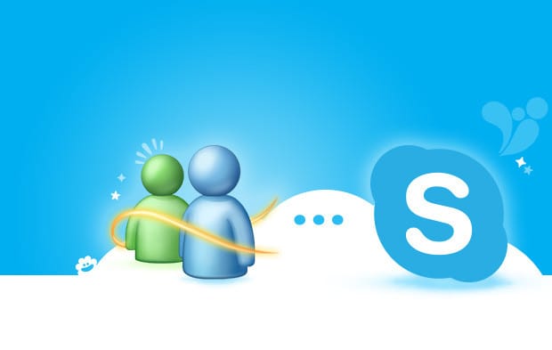 windows live messenger skype 090113 - Messenger Kullanıcılarına Microsoft'dan Kötü Haber!