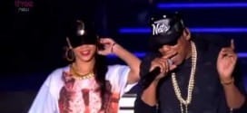 rihanna ft jay z run this town t 272x125 - Rihanna ft. Jay z Run this town, Talk that talk and Umbrella [live]