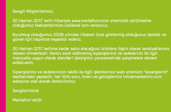 zahiridunya net e ticaret devi markafoni kapaniyor kamuoyu bildirisi - E-Ticaret Devi Markafoni Kapanıyor, El Değiştirdi!